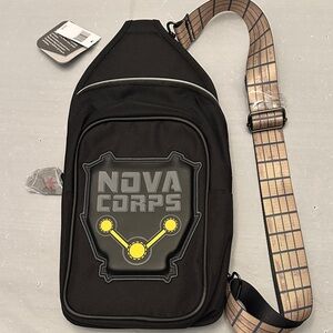 NWT Disney Guardians of the Galaxy Nova Corps Sling Bag